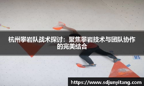 杭州攀岩队战术探讨：聚焦攀岩技术与团队协作的完美结合
